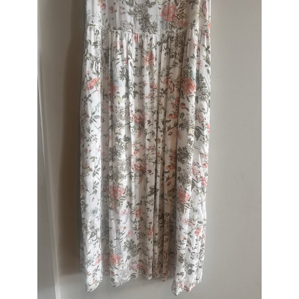 Frye Sleeveless Tank Midi Dress Size Medium Button Front Coastal Casual - Picture 9 of 13
